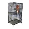 STAINLESS STEEL 40” x 30” Double Stack Cage with bird-proof locks - CALL FOR PRICING
